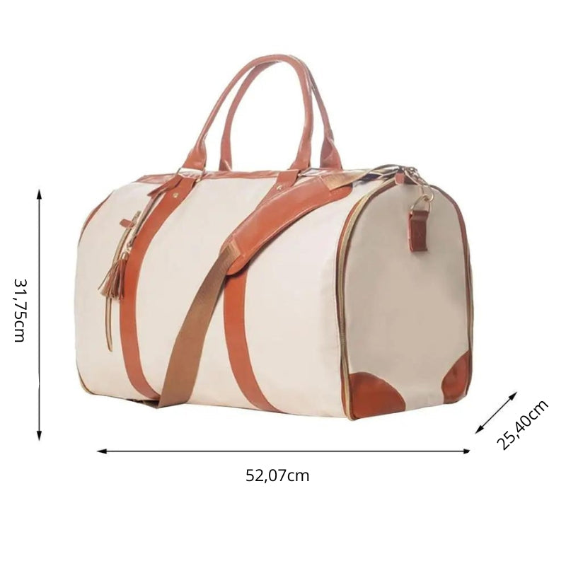 Damen-Reisetasche aus Kunstleder