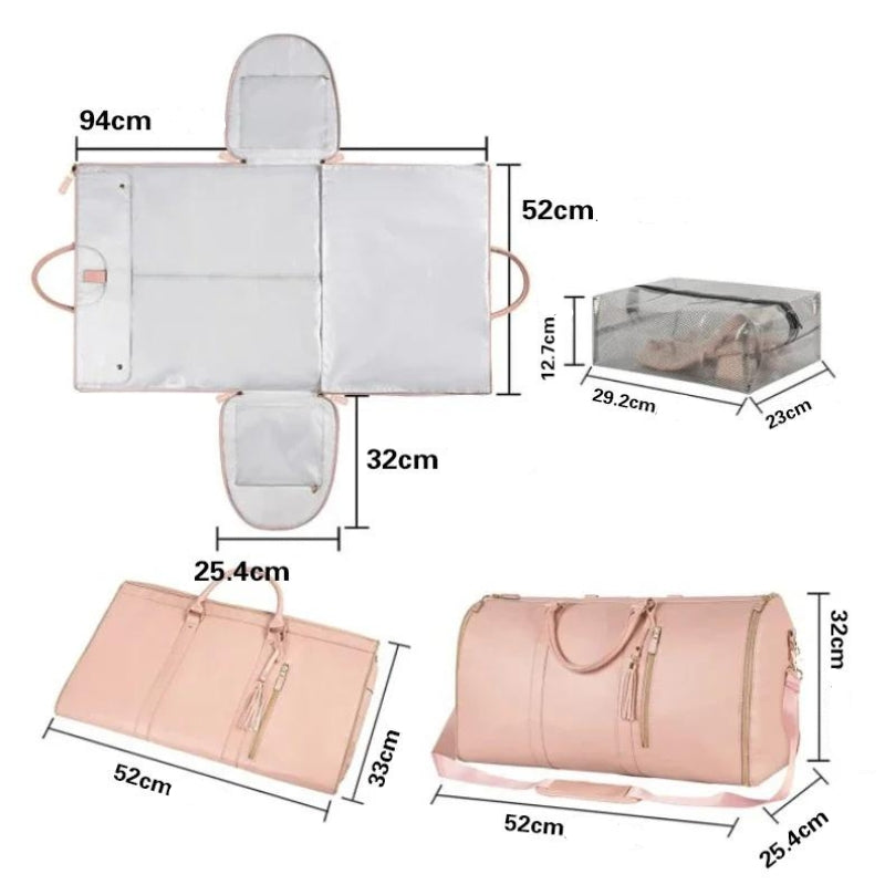 Damen-Reisetasche aus Kunstleder
