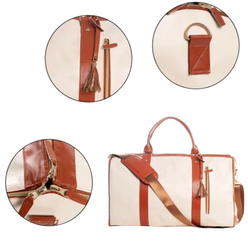 Damen-Reisetasche aus Kunstleder