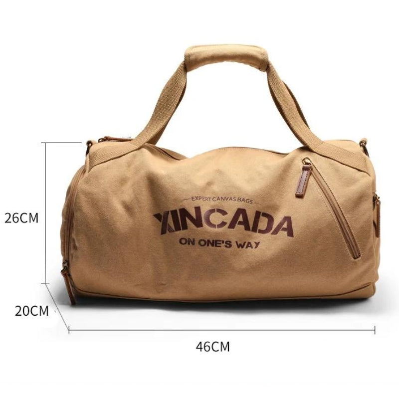 Reisetasche aus Canvas