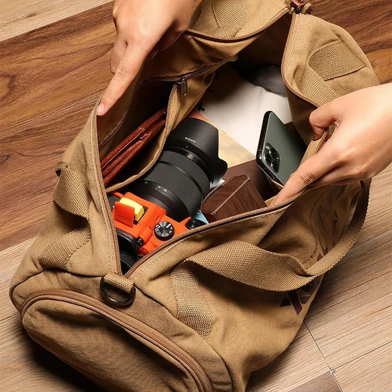 Reisetasche aus Canvas
