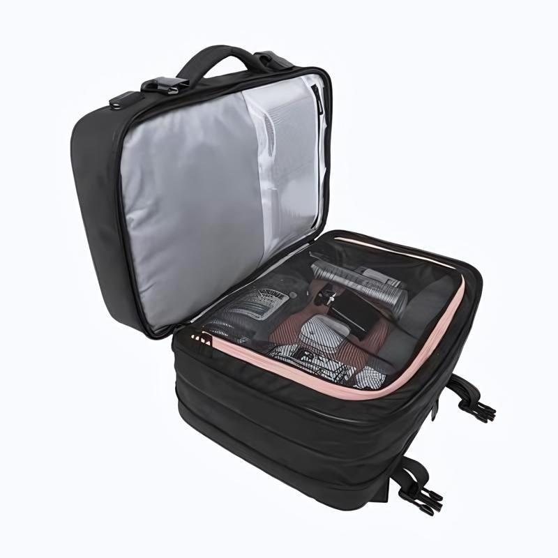 Erweiterbarer Reiserucksack