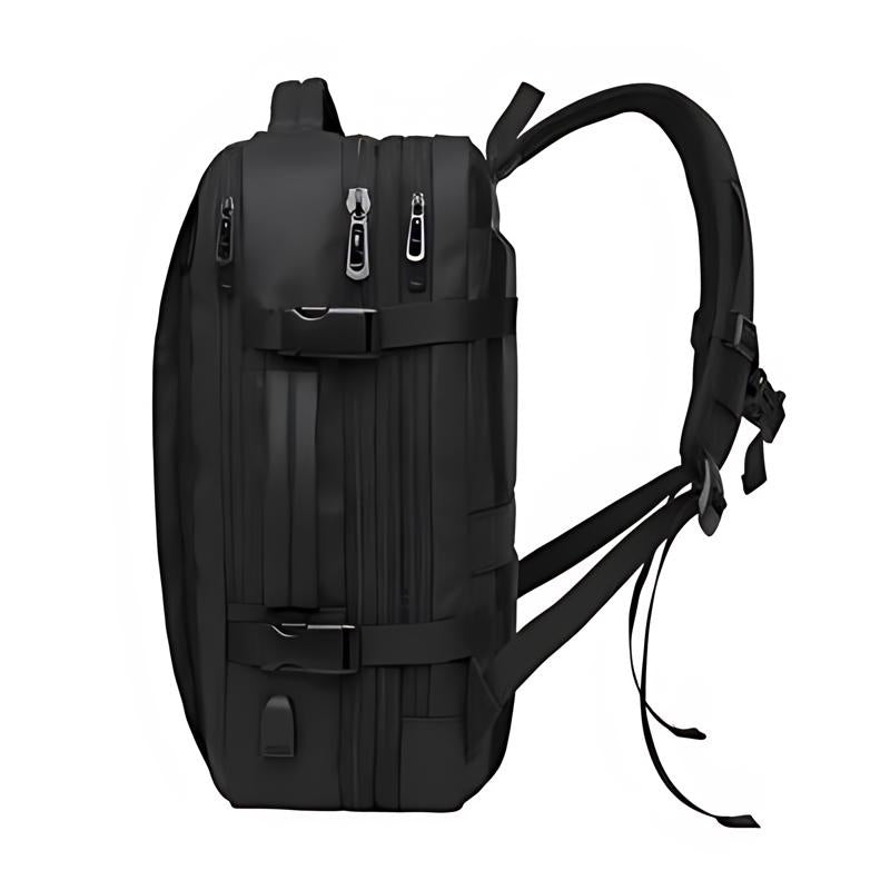 Erweiterbarer Reiserucksack