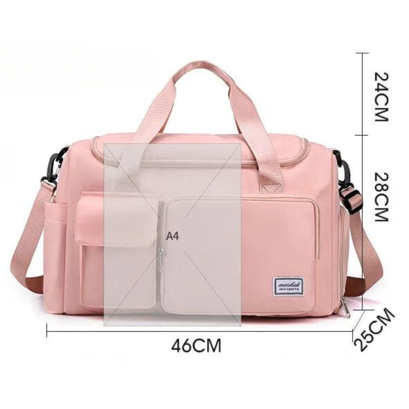 Damen-Reisetasche mit Schuhfach