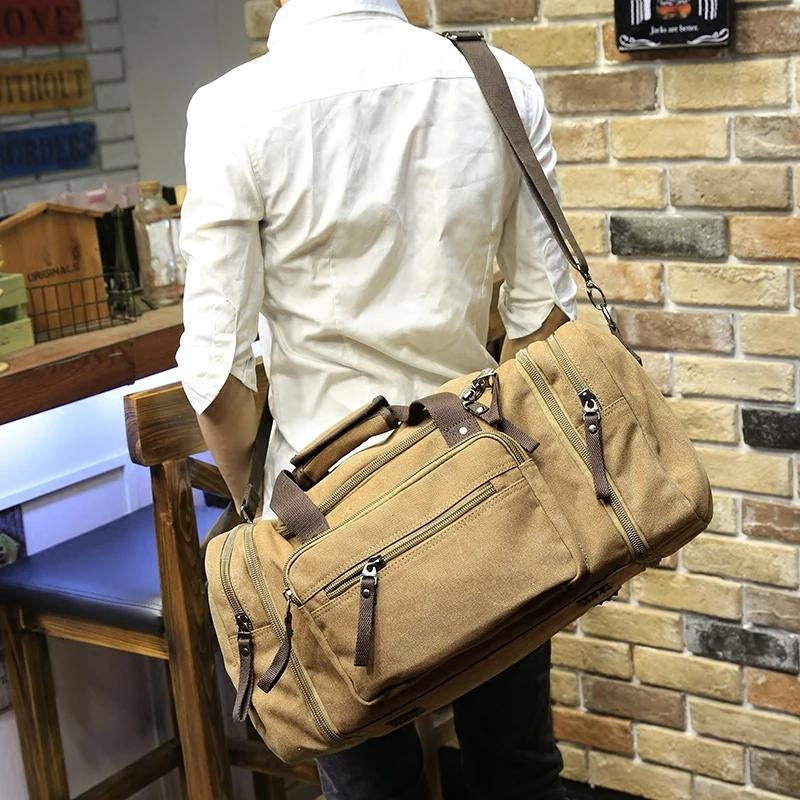 Herren-Reisetasche aus Canvas