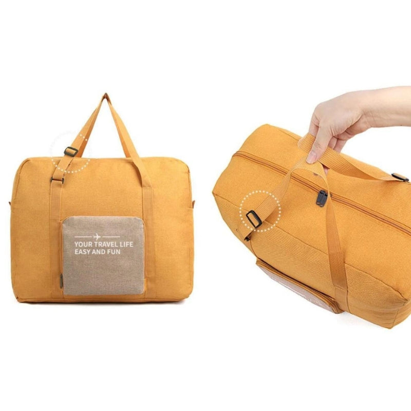 Faltbare Reisetasche mit Beutel