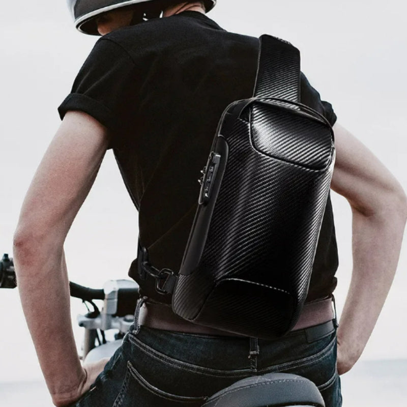 Sac homme muni d’une bandoulière