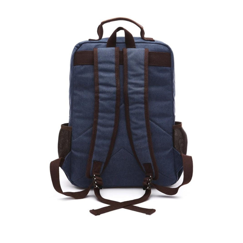 Sac rétro en toile à porter au dos