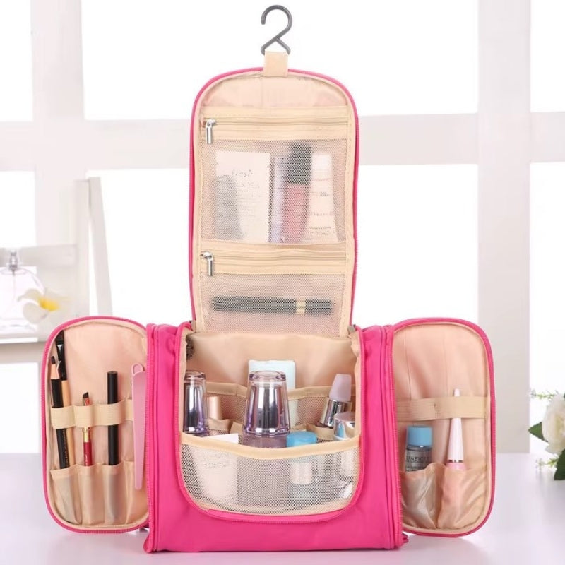 Trousse de grande capacité pour toilette à suspendre