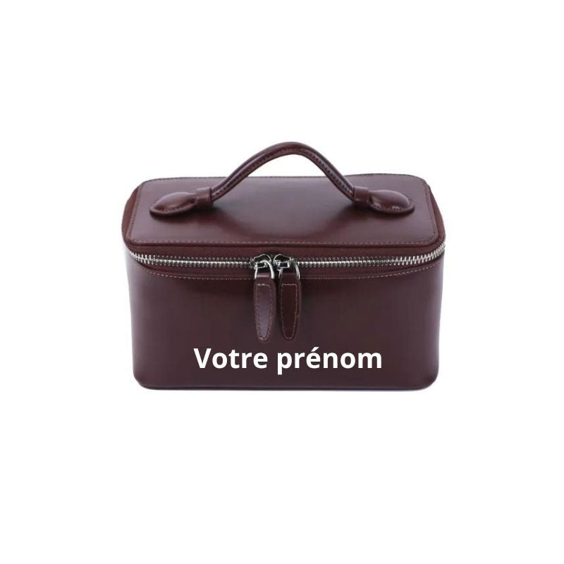 Trousse de Toilette Cuir Personnalisable