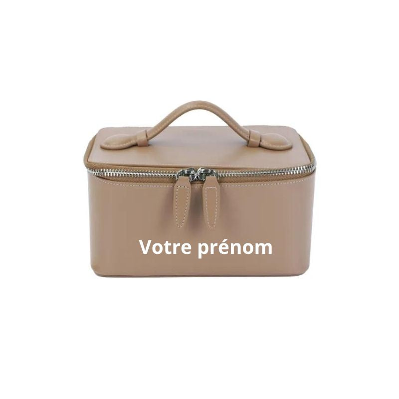 Trousse de Toilette Cuir Personnalisable