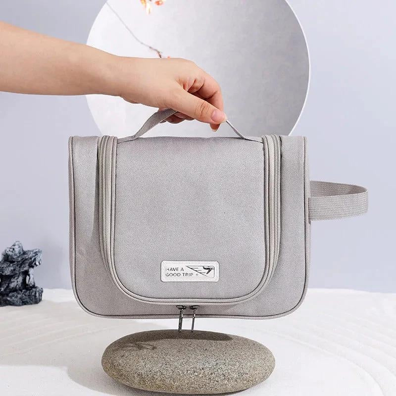 Trousse de Toilette Femme Pliable à Suspendre