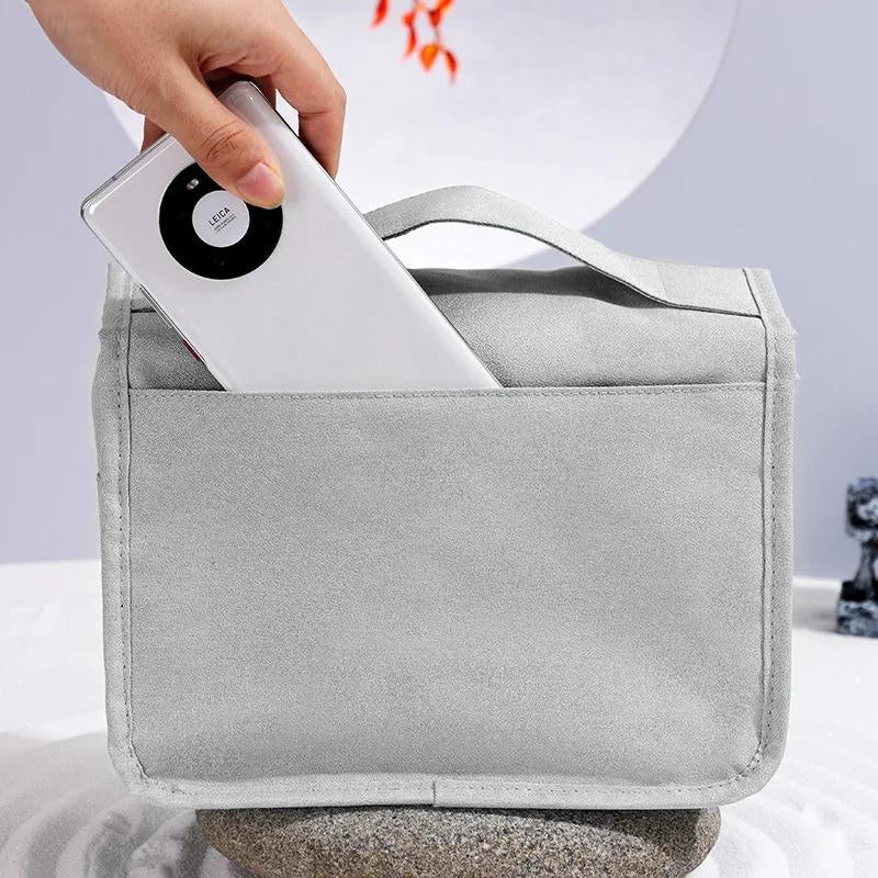 Trousse de Toilette Femme Pliable à Suspendre