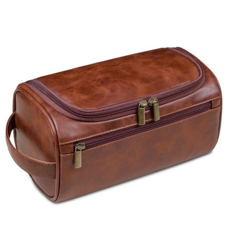 Trousse de toilette homme en simili