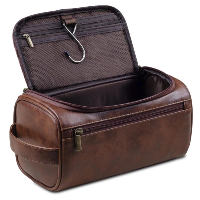 Trousse de Toilette pour Homme en Simili