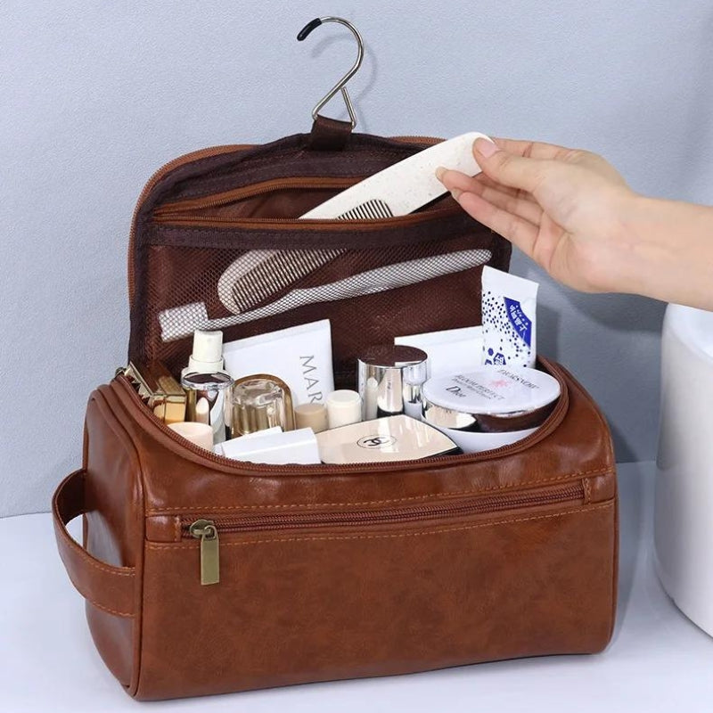 Trousse de Toilette pour Homme en Simili