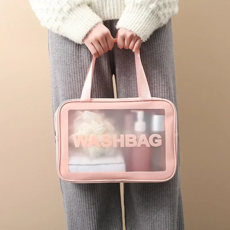 Trousse de Toilette Transparente Voyage