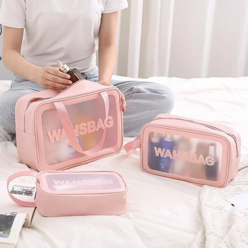 Trousse de Toilette Transparente Voyage
