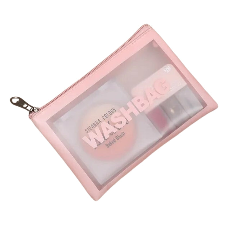 Trousse de Toilette Transparente Voyage