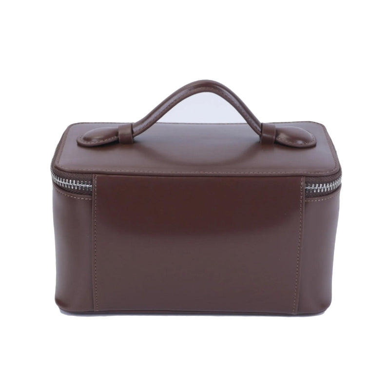 Trousse en cuir personnalisée pour la toilette