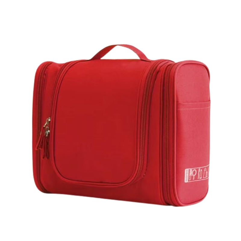 Trousse grand format suspendue pour produits de toilette